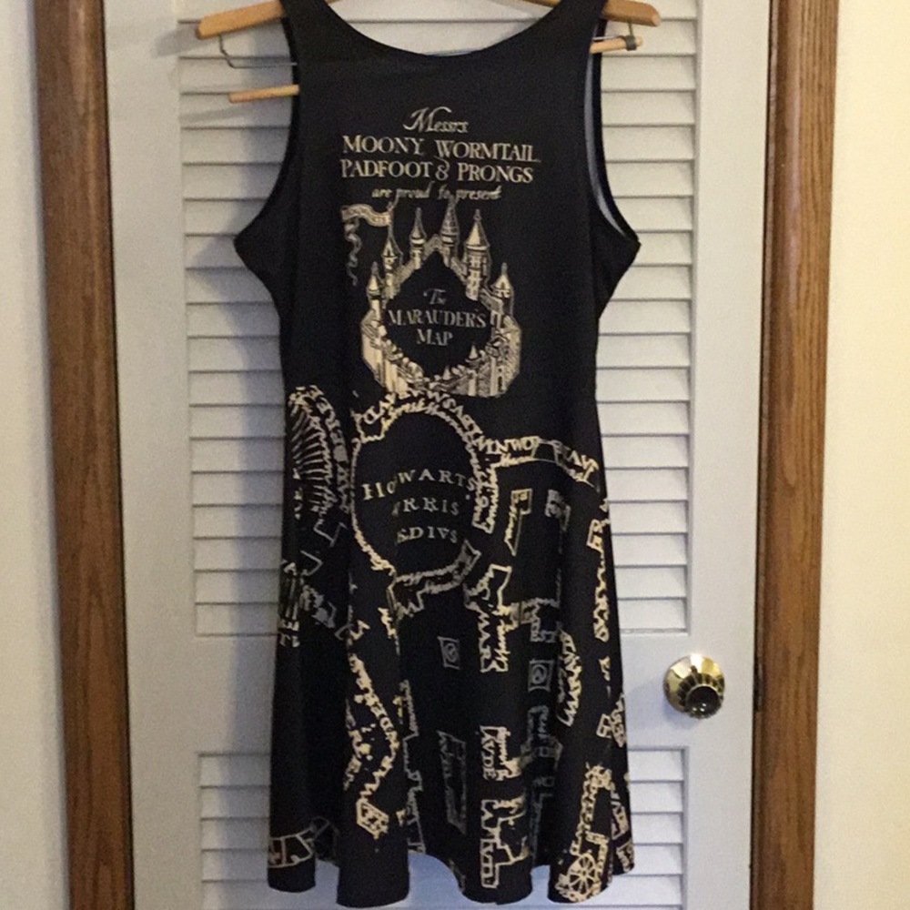 Harry Potter Maurders Map dress